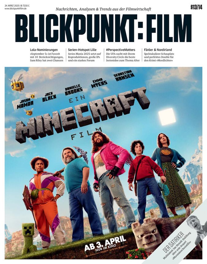BLICKPUNKT: FILM magazine side cover Issue 13-14 20 March 2025