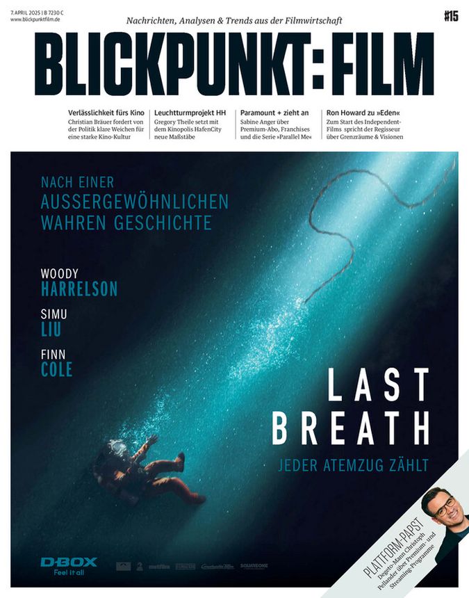 BLICKPUNKT: FILM magazine side cover Issue 15 4 April 2025
