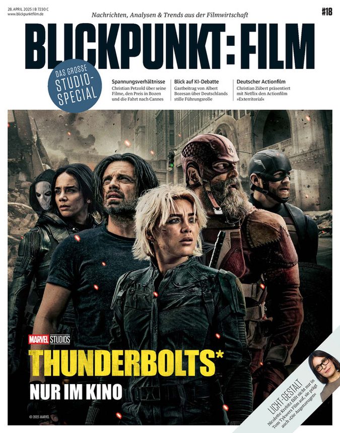 BLICKPUNKT: FILM magazine side cover Issue 18 25 April 2025