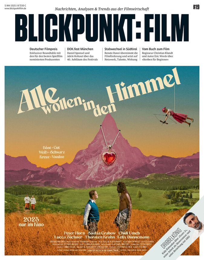 BLICKPUNKT: FILM magazine side cover Issue 19 2 May 2025
