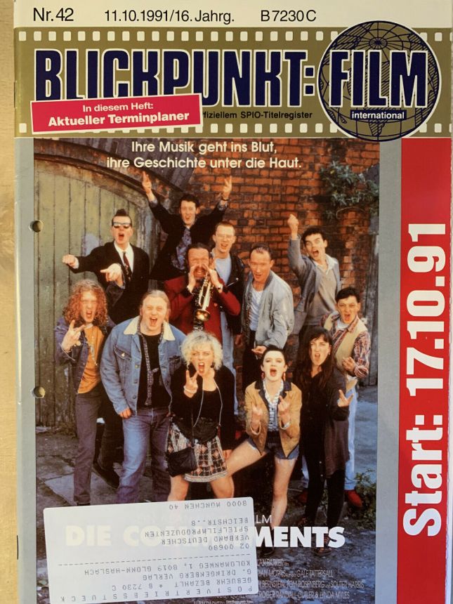 BLICKPUNKT: FILM magazine side cover Issue 42   1991