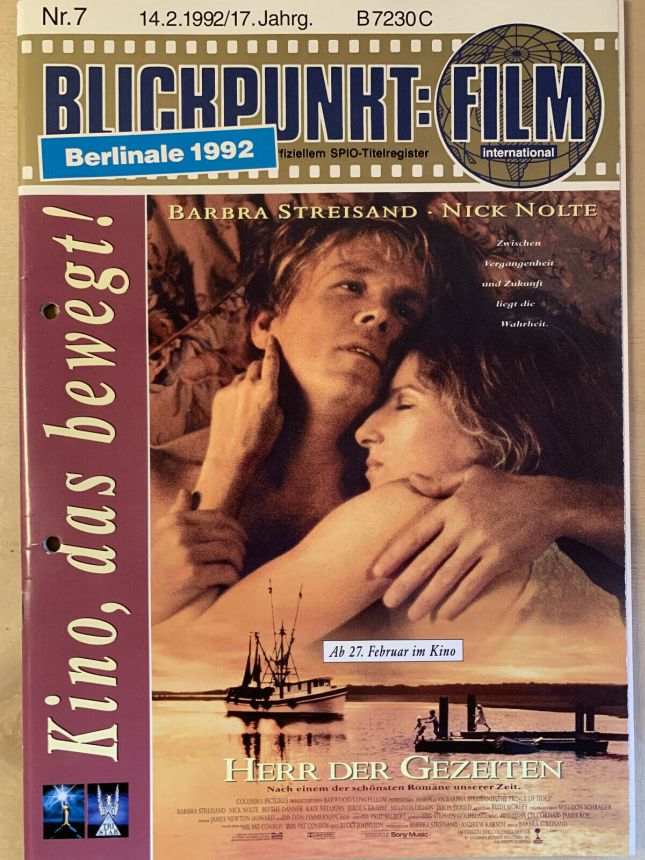 BLICKPUNKT: FILM magazine side cover Issue 7   1992