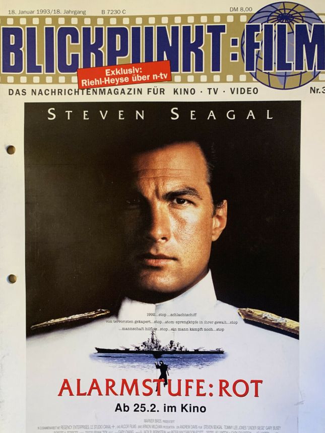 BLICKPUNKT: FILM magazine side cover Issue 3   1993