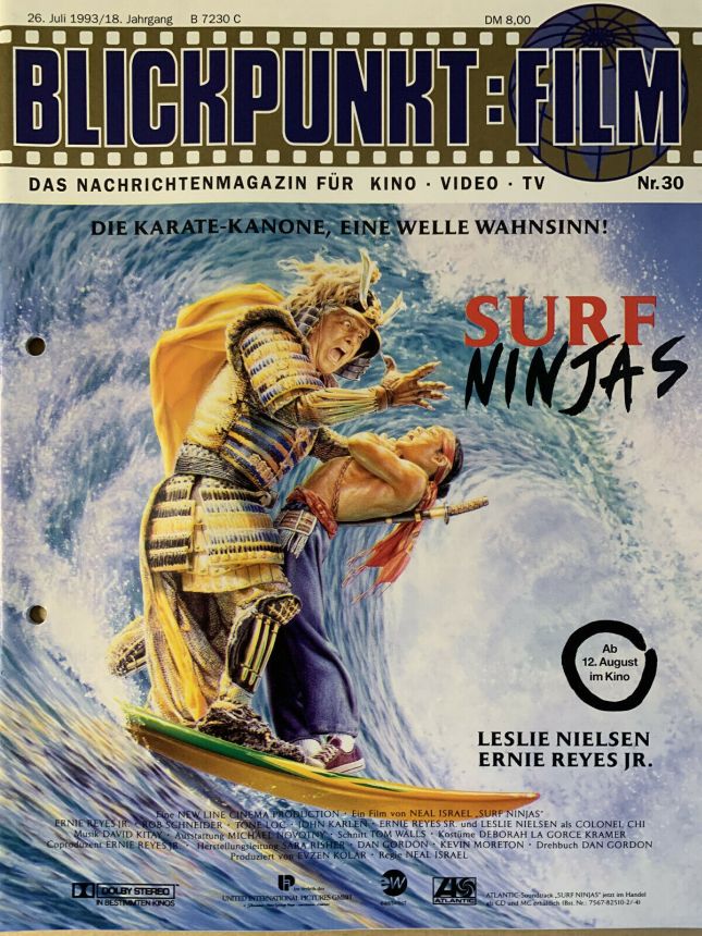 BLICKPUNKT: FILM magazine side cover Issue 30   1993