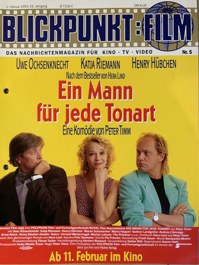 BLICKPUNKT: FILM magazine side cover Issue 5   1993