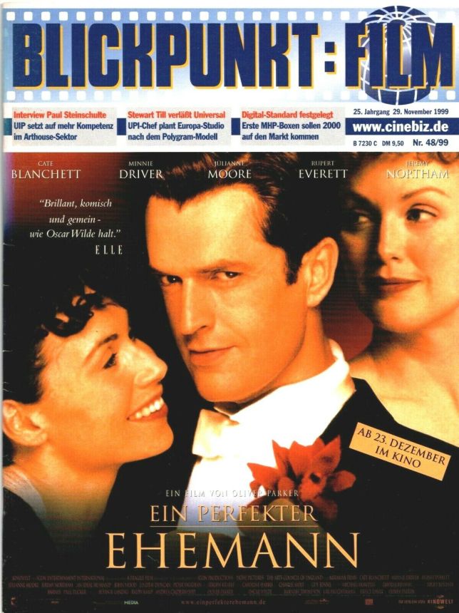 BLICKPUNKT: FILM magazine side cover Issue 48   1999
