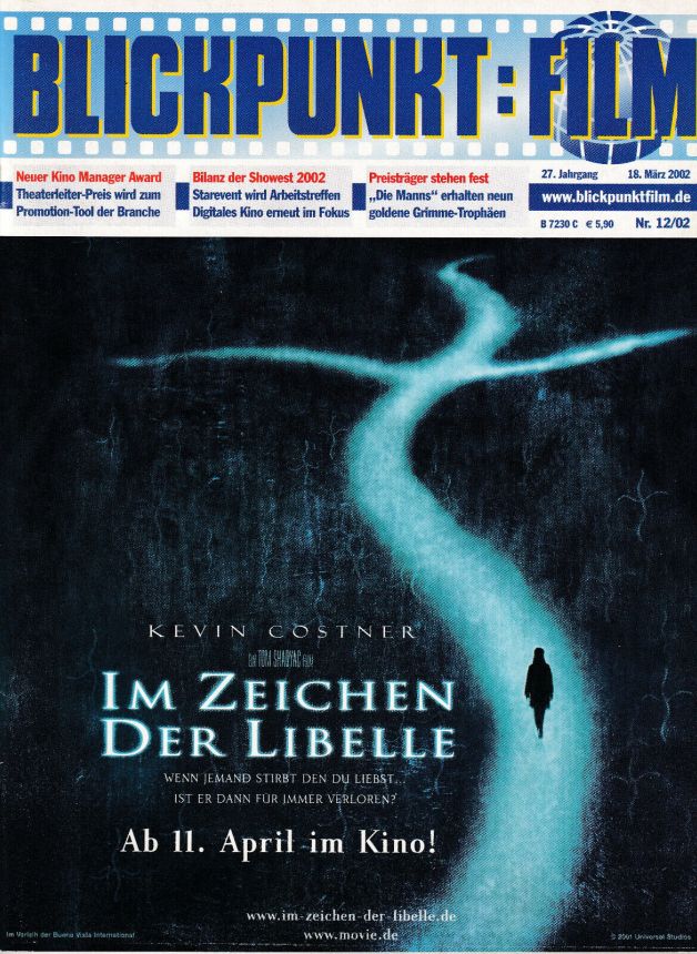 BLICKPUNKT: FILM magazine side cover Issue 12 18 March 2002