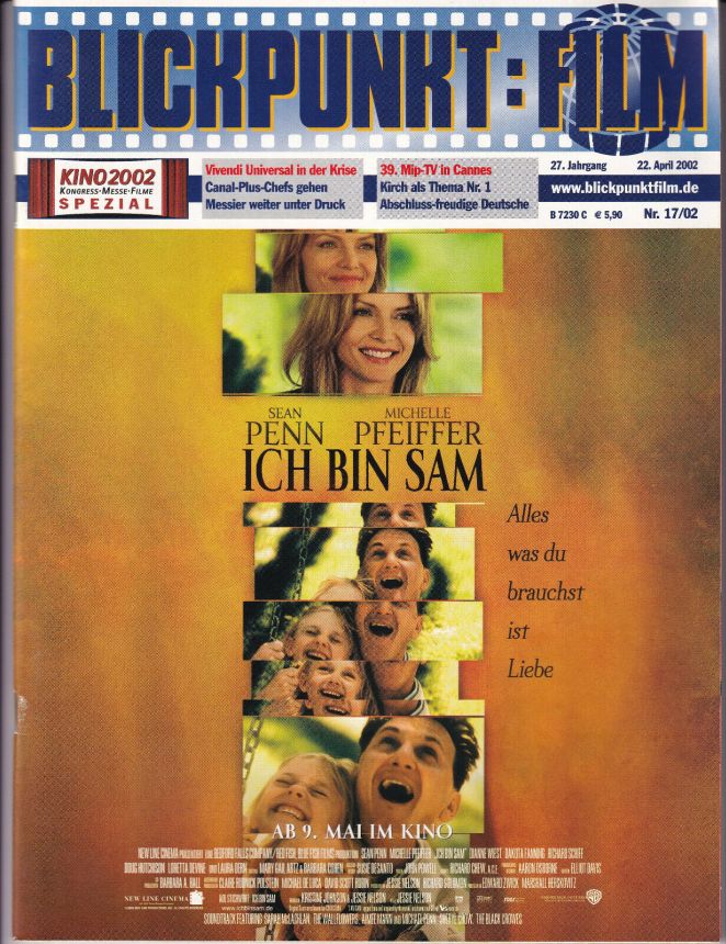 BLICKPUNKT: FILM magazine side cover Issue 17 22 April 2002
