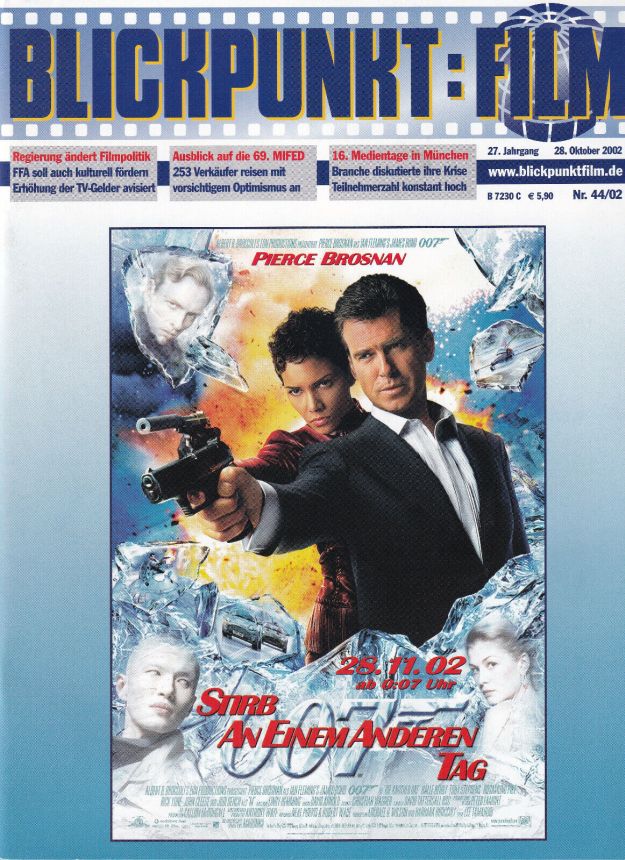 BLICKPUNKT: FILM magazine side cover Issue 44 28 October 2002