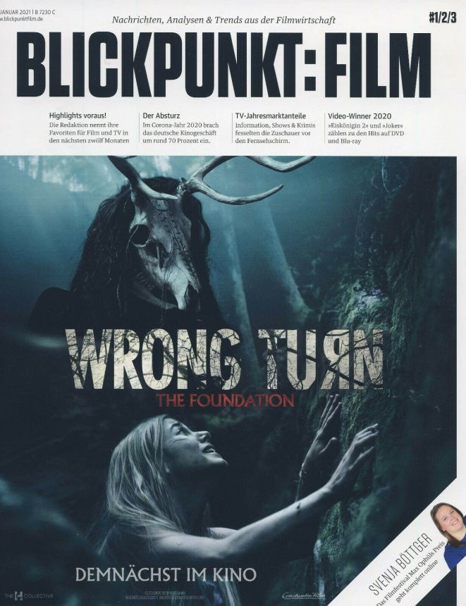 BLICKPUNKT: FILM magazine side cover Issue 1-3   2021
