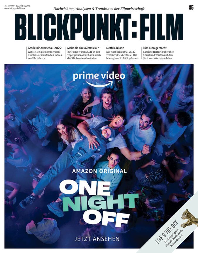 BLICKPUNKT: FILM magazine side cover Issue 5 31 January 2022