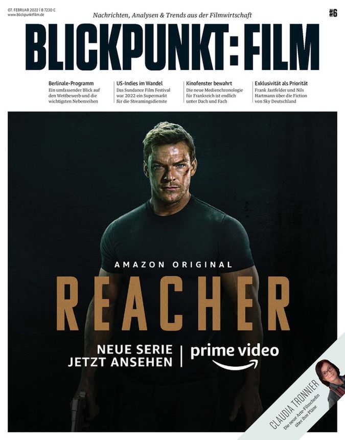 BLICKPUNKT: FILM magazine side cover Issue 6 7 February 2022