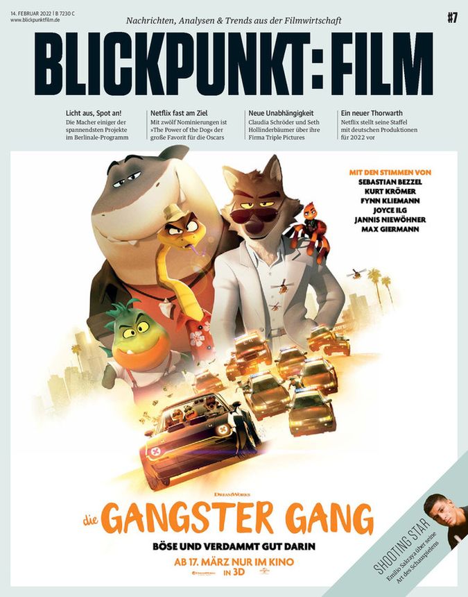 BLICKPUNKT: FILM magazine side cover Issue 7 14 February 2022