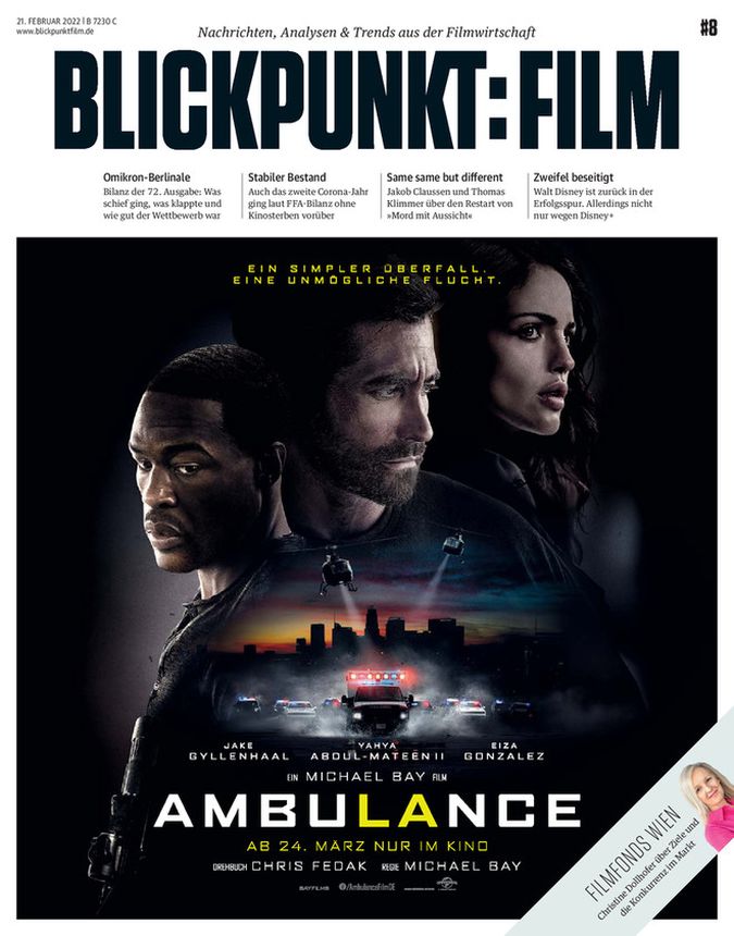 BLICKPUNKT: FILM magazine side cover Issue 8 21 February 2022