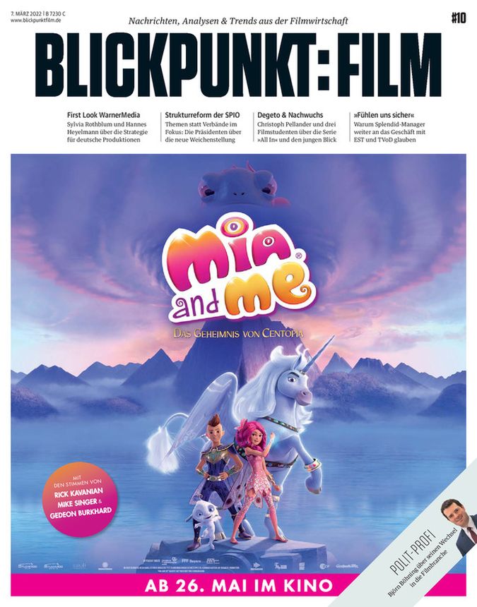 BLICKPUNKT: FILM magazine side cover Issue 10 7 March 2022