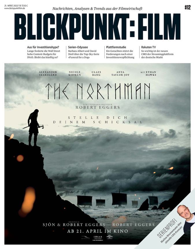 BLICKPUNKT: FILM magazine side cover Issue 12 21 March 2022
