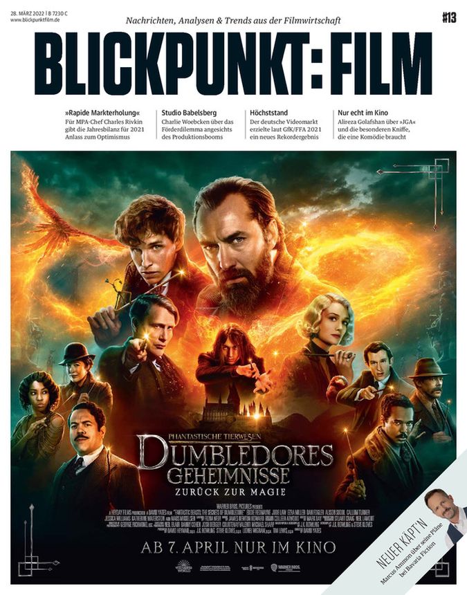 BLICKPUNKT: FILM magazine side cover Issue 13 28 March 2022