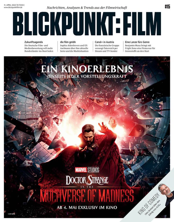 BLICKPUNKT: FILM magazine side cover Issue 15 11 April 2022
