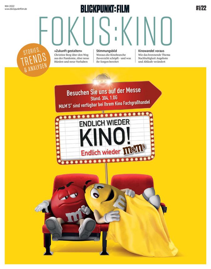BLICKPUNKT: FILM magazine side cover  May 2022