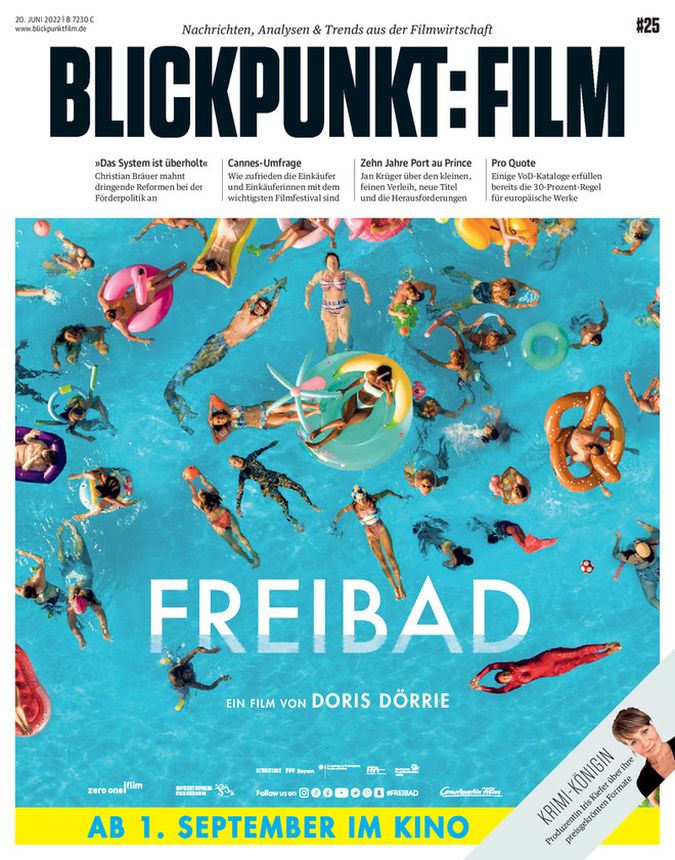 BLICKPUNKT: FILM magazine side cover Issue 25 20 June 2022