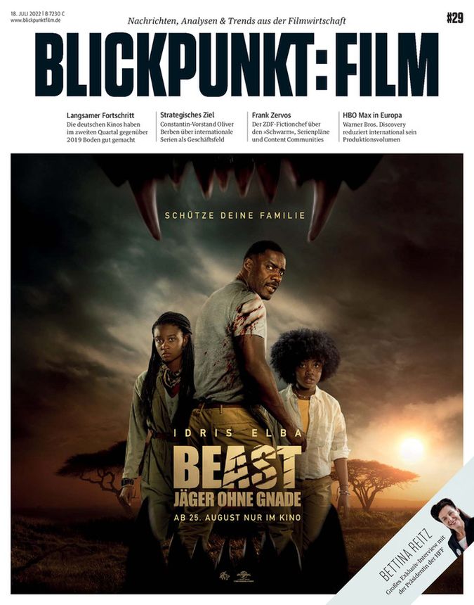 BLICKPUNKT: FILM magazine side cover Issue 29 18 July 2022