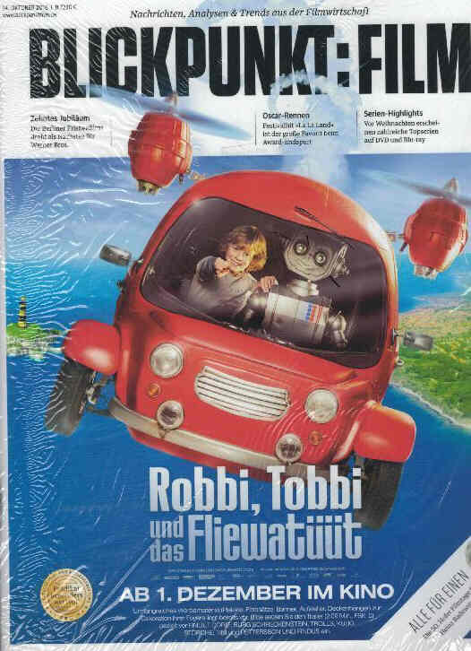BLICKPUNKT: FILM magazine side cover 24 October 2016