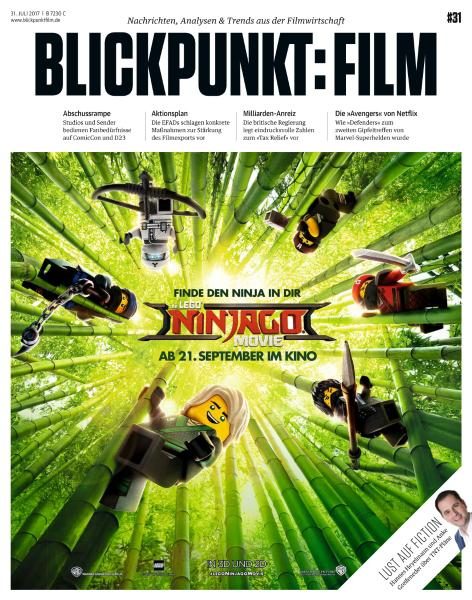 BLICKPUNKT: FILM magazine side cover 31 July 2017