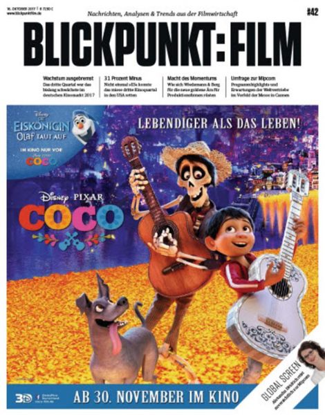 BLICKPUNKT: FILM magazine side cover Issue 42 16 October 2017