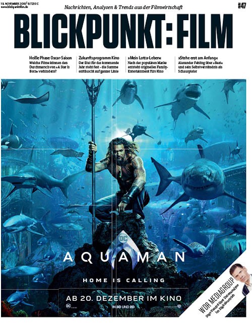 BLICKPUNKT: FILM magazine side cover Issue 47 19 November 2018
