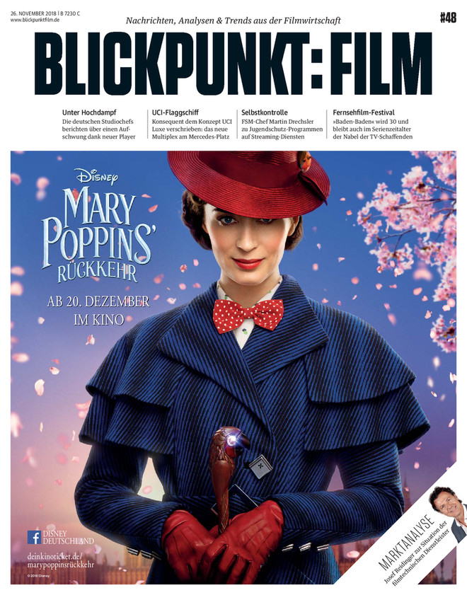BLICKPUNKT: FILM magazine side cover Issue 48 22 November 2018
