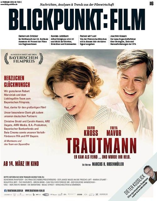BLICKPUNKT: FILM magazine side cover Issue 6 31 January 2019
