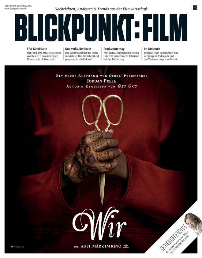 BLICKPUNKT: FILM magazine side cover Issue 8 14 February 2019