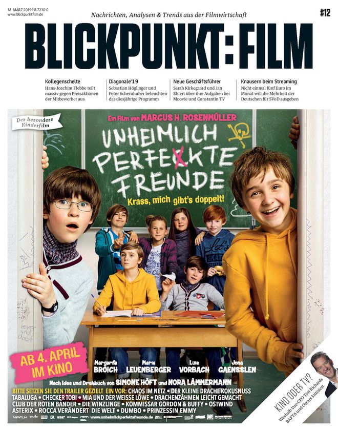 BLICKPUNKT: FILM magazine side cover Issue 12 14 March 2019