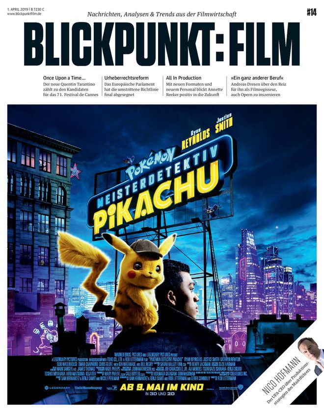 BLICKPUNKT: FILM magazine side cover Issue 14 28 March 2019
