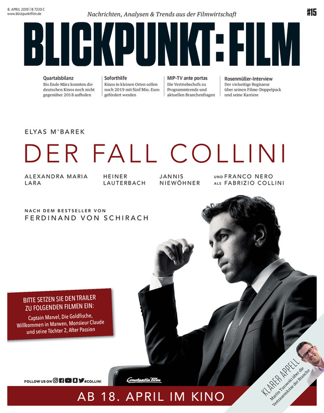 BLICKPUNKT: FILM magazine side cover Issue 15 4 April 2019