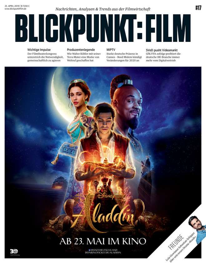 BLICKPUNKT: FILM magazine side cover Issue 17 18 April 2019