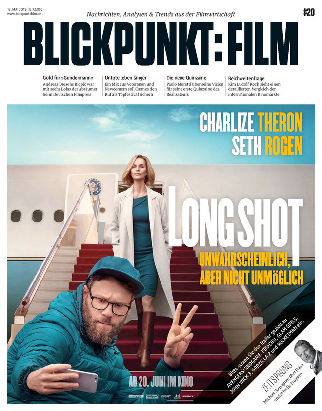BLICKPUNKT: FILM magazine side cover Issue 20 9 May 2019