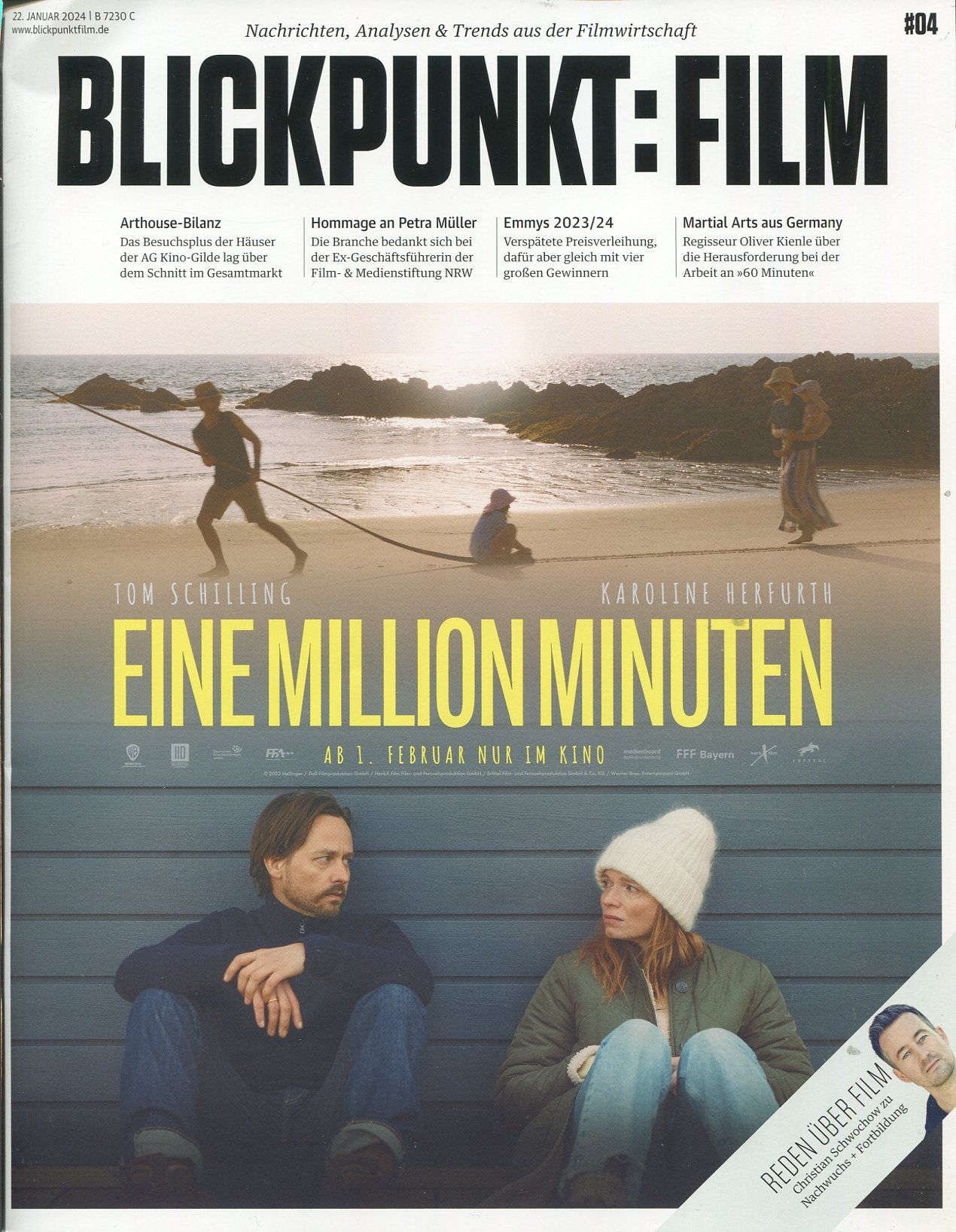 BLICKPUNKT: FILM magazine side cover Issue 4 22 January 2024
