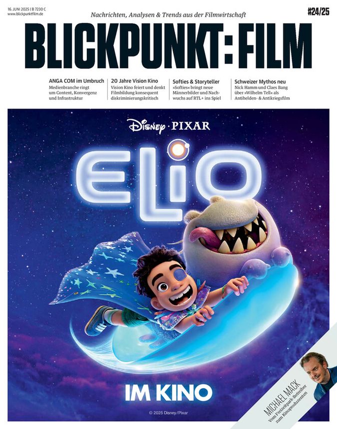 BLICKPUNKT: FILM magazine side cover Issue 24-5 16 June 2025