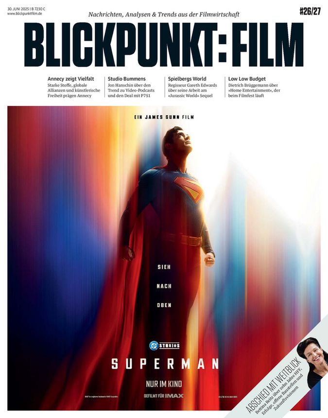BLICKPUNKT: FILM magazine side cover Issue 26-7 30 June 2025