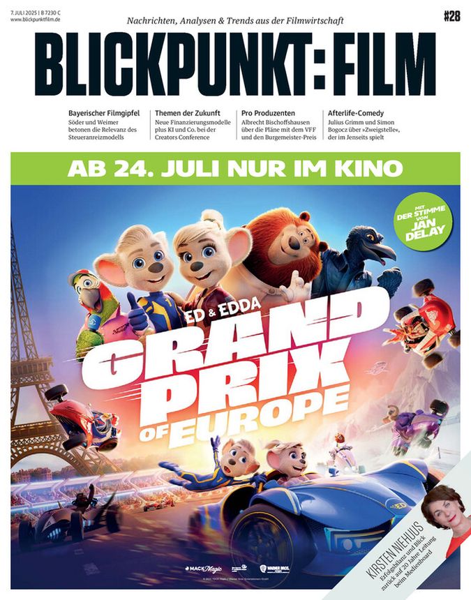 BLICKPUNKT: FILM magazine side cover Issue 28 7 July 2025