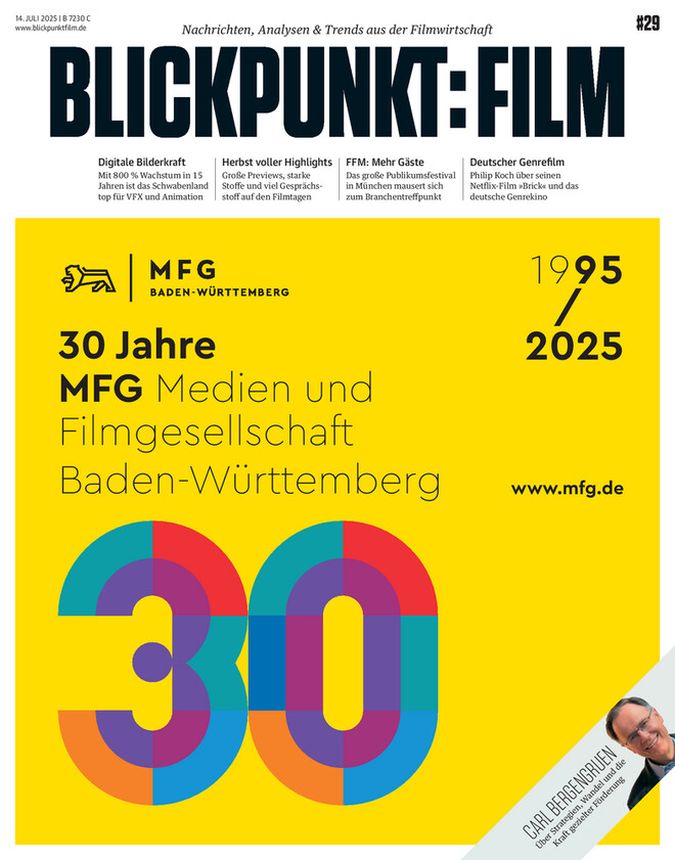 BLICKPUNKT: FILM magazine side cover Issue 29 14 July 2025