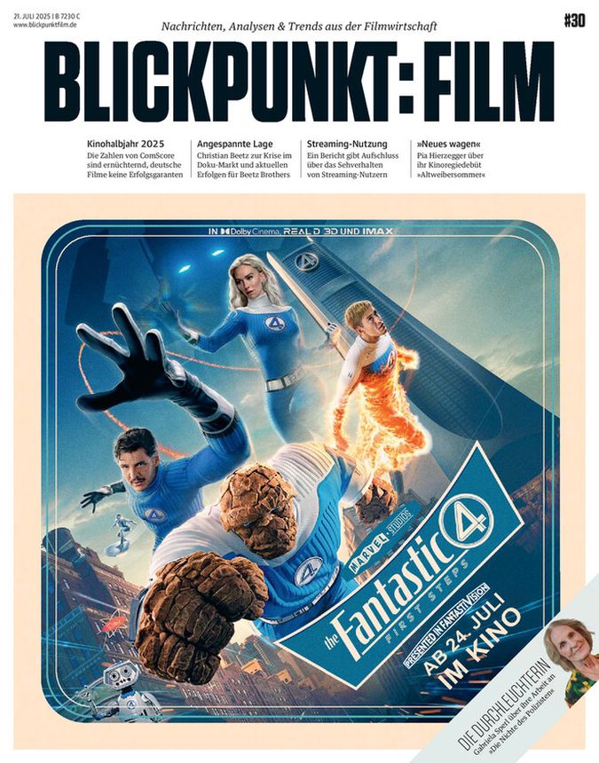 BLICKPUNKT: FILM magazine side cover Issue 30 21 July 2025