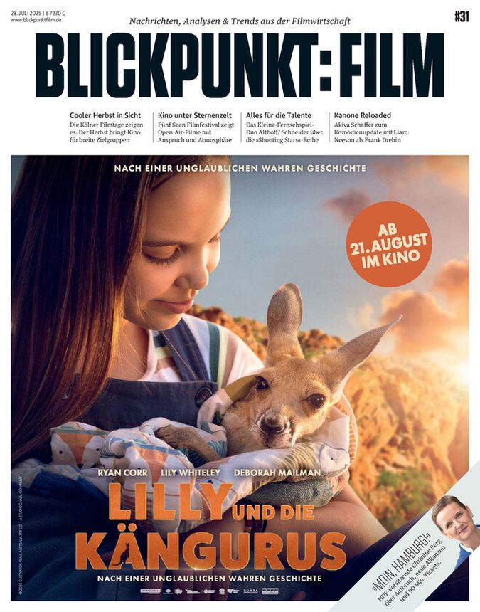 BLICKPUNKT: FILM magazine side cover Issue 31 28 July 2025