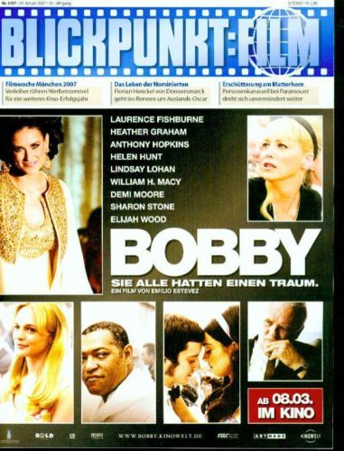 BLICKPUNKT: FILM magazine side cover Issue 5  2007