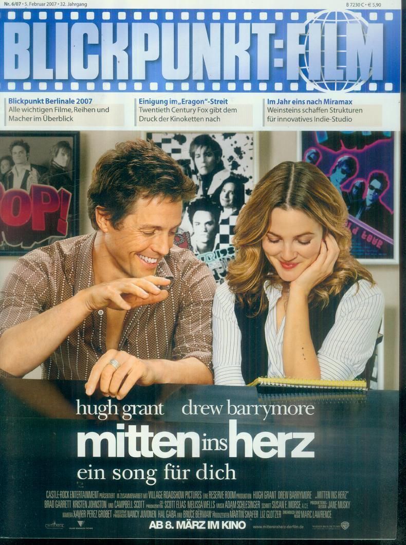 BLICKPUNKT: FILM magazine side cover Issue 6  2007