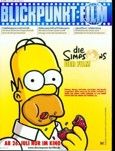 BLICKPUNKT: FILM magazine side cover Issue 25  2007