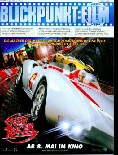 BLICKPUNKT: FILM magazine side cover Issue 15  2008