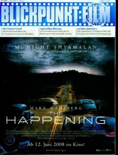 BLICKPUNKT: FILM magazine side cover Issue 20  2008
