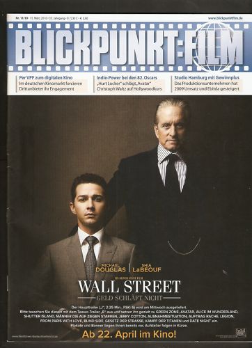 BLICKPUNKT: FILM magazine side cover Issue 3  2010